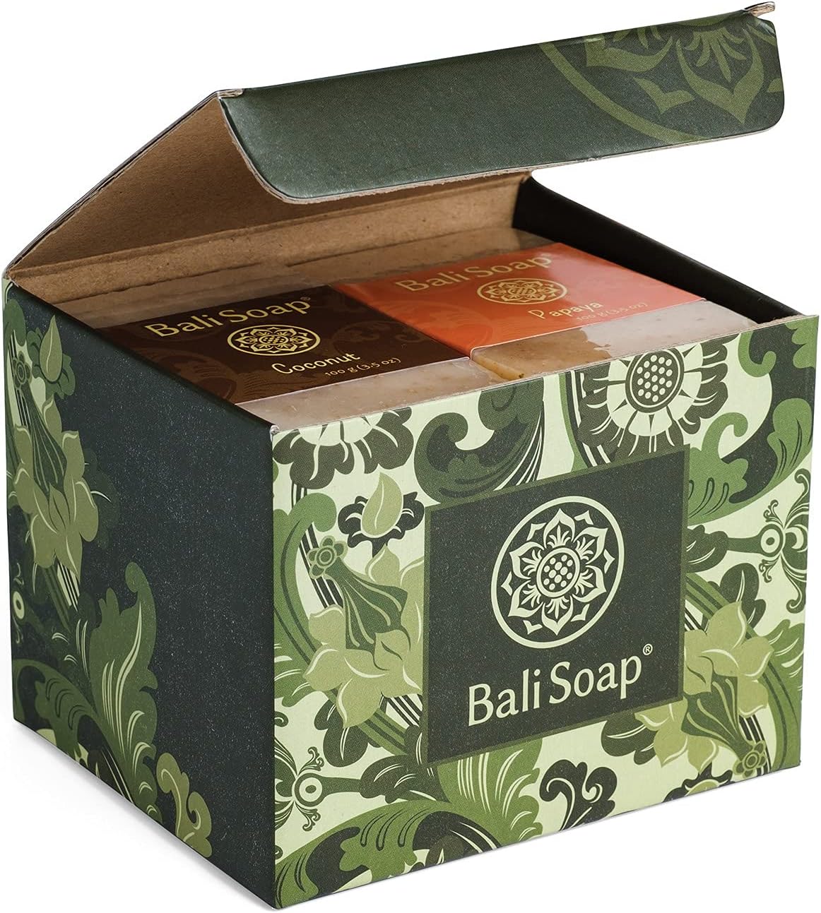 Bali Soap Natural Bar Gift Set 6 Pack Vegan Handmade Face Body Soap 3.5 Oz - Closeoutconnect
