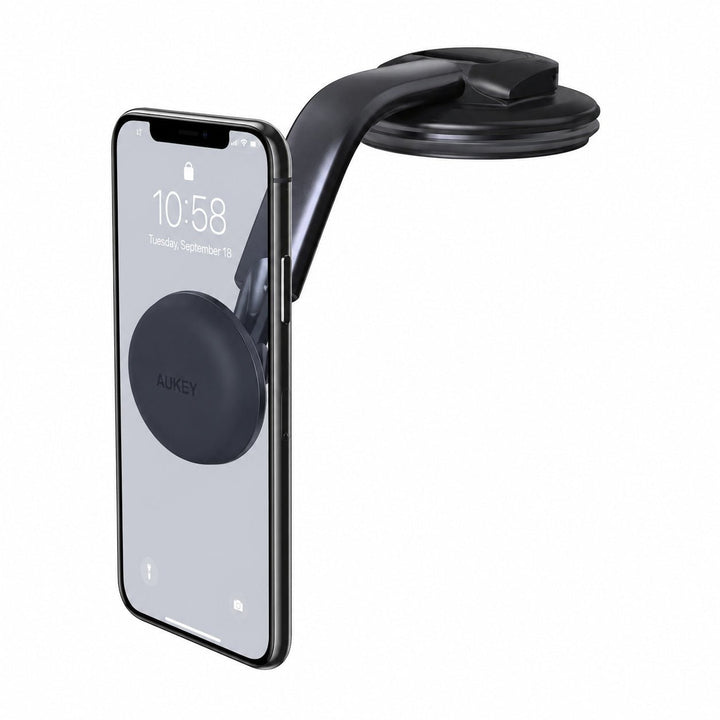 AUKEY HD-C49 360° Magnetic Car Phone Mount, Black - Closeoutconnect